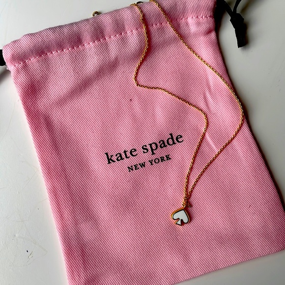 kate spade everyday enamel mini pendant necklace